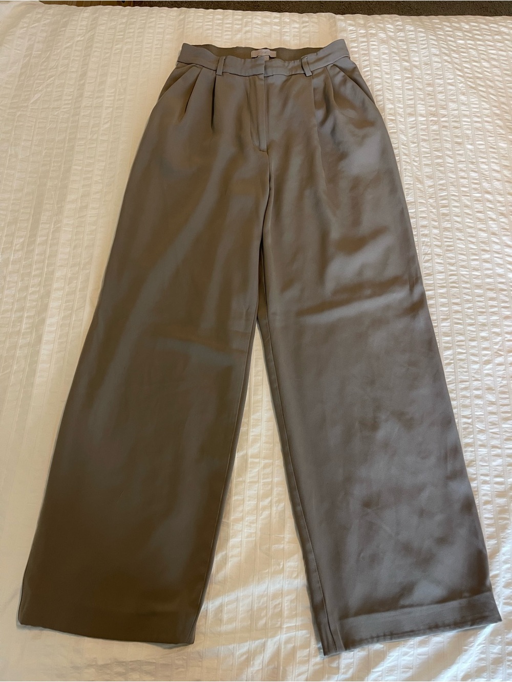 H&M High Rise Wide Leg Trousers